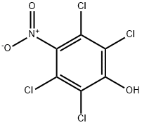 4-NITRO-2,3,5,6-TETRACHLOROPHENOL Structure