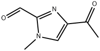 4-乙酰基-1-甲基-1H-咪唑-2-甲醛 结构式