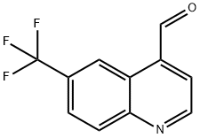 6-(三氟甲基)喹啉-4-甲醛,482587-03-1,结构式