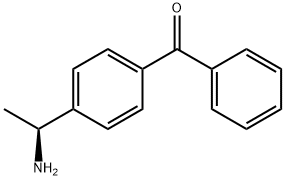 [4-[(1S)-1-氨乙基]苯基]苯基-甲酮,482620-71-3,结构式