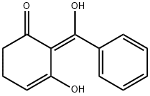 3-Cyclohexen-1-one, 3-hydroxy-2-(hydroxyphenylmethylene)-, (2Z)- (9CI) 化学構造式
