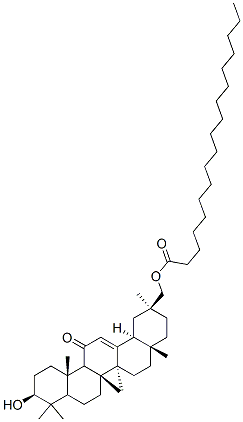 甘草亭酸硬脂酸酯, 4827-59-2, 结构式