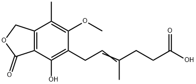 6-(1,3-dihydro-4-hydroxy-6-methoxy-7-methyl-3-oxo-5-isobenzofuranyl)-4-methylhex-4-enoic acid|麦考酚酸(Z)-异构体