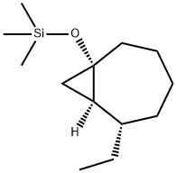 Silane, [[(1S,6S,7R)-6-ethylbicyclo[5.1.0]oct-1-yl]oxy]trimethyl- (9CI) Structure
