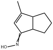 1(3aH)-Pentalenone,4,5,6,6a-tetrahydro-3-methyl-,oxime(9CI) 结构式