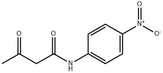 乙酰乙酰对硝基苯胺,4835-39-6,结构式