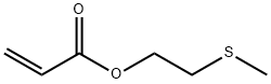 2-(methylthio)ethyl acrylate,4836-09-3,结构式