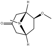 6B-METHOXY-3-TROPINON Structure