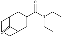 N,N-ジエチル-9-オキソビシクロ[3.3.1]ノナン-3-カルボキサミド 化学構造式