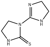 3-(2-IMIDAZOLINE-2-YL)-2-IMIDAZOLIDINETHIONE Struktur