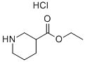 ピペリジン-3-カルボン酸エチル塩酸塩 化学構造式