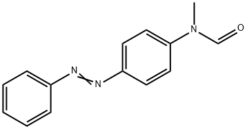 N-Methyl-N-[4-(phenylazo)phenyl]formamide Struktur