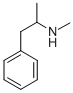 rac-(R*)-N,1-ジメチル-2-フェニルエタンアミン 化学構造式