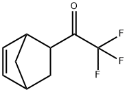 Ethanone, 1-bicyclo[2.2.1]hept-5-en-2-yl-2,2,2-trifluoro- (9CI) Struktur