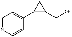 (2-(吡啶-4-基)环丙基)甲醇, 484654-35-5, 结构式