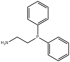 2-(ジフェニルホスフィノ)エチルアミン 化学構造式