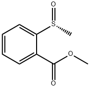 METHYL 2-(METHYLSULFINYL)BENZENECARBOXYLATE Struktur