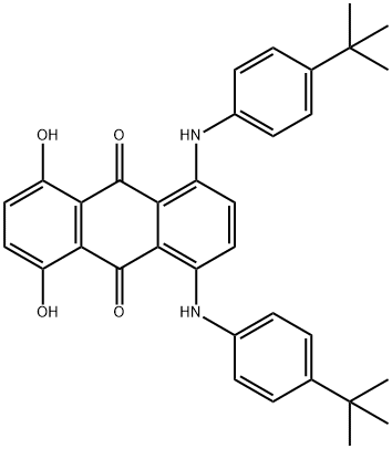 1,4-bis[[4-(1,1-dimethylethyl)phenyl]amino]-5,8-dihydroxyanthraquinone|1,4-二[[4-叔丁基苯基]氨基]-5,8-二羟基蒽醌