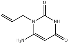 1-烯丙基-6-氨基尿嘧啶	,4852-21-5,结构式