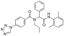 Benzeneacetamide, N-(2,6-dimethylphenyl)-alpha-[propyl[4-(1H-tetrazol-1-yl)benzoyl]amino]- (9CI) 结构式