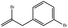 2-Bromo-3-(3-bromophenyl)prop-1-ene Struktur
