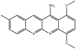 Dibenzo[b,g][1,8]naphthyridin-11-amine, 7,10-dimethoxy-2-methyl- (9CI) Structure
