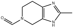 5H-Imidazo[4,5-c]pyridine-5-carboxaldehyde,  1,4,6,7-tetrahydro-2-methyl-  (9CI),485402-49-1,结构式
