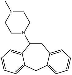 1-(10,11-Dihydro-5H-dibenzo[a,d]cyclohepten-10-yl)-4-methylpiperazine|