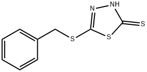 5-BENZYLTHIO-1,3,4-THIADIAZOLE-2-THIOL Structure