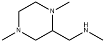 2-Piperazinemethanamine,N,N,1-trimethyl-(9CI) 结构式