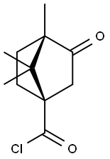 Bicyclo[2.2.1]heptane-1-carbonyl chloride, 4,7,7-trimethyl-3-oxo-, (1R,4S)- (9CI) Structure