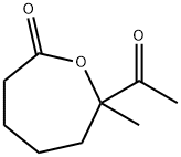 2-Oxepanone, 7-acetyl-7-methyl- (9CI),486405-22-5,结构式