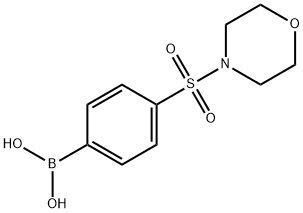 4-(吗啉磺酰基)苯硼酸,486422-68-8,结构式