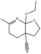 486430-19-7 Furo[2,3-b]pyridine-3a(4H)-carbonitrile, 7a-ethoxy-2,3,5,7a-tetrahydro-6-methyl- (9CI)