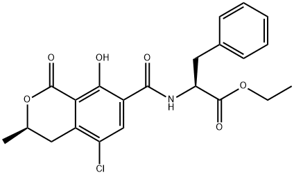 ochratoxin C Struktur