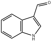 吲哚-3-甲醛, 487-89-8, 结构式