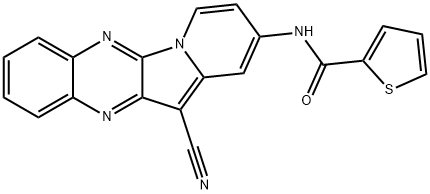 TOPK抑制剂(HI-TOPK-032),487020-03-1,结构式