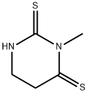 2,4(1H,3H)-Pyrimidinedithione,  dihydro-3-methyl-,4874-09-3,结构式