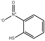 2-ニトロベンゼンチオール 化学構造式