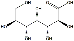 D-glycero-D-ido-heptonic acid  Struktur