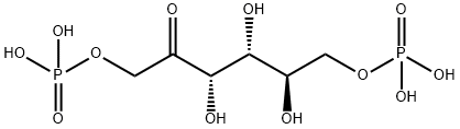 果糖二磷酸钠,488-69-7,结构式