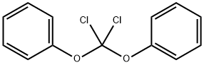 二氯二苯氧基甲烷, 4885-03-4, 结构式