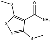 3,5-DI(METHYLTHIO)ISOTHIAZOLE-4-CARBOXAMIDE|3,5-二(甲硫基)异噻唑-4-甲酰胺