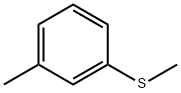 メチル[3-メチルフェニル]スルフィド 化学構造式