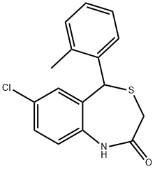 488829-66-9 7-Chloro-1,5-dihydro-5-(2-Methylphenyl)-4,1-benzothiazepin-2(3H)-one