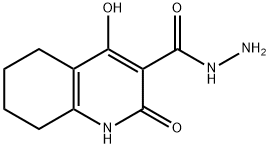 3-Quinolinecarboxylic acid, 1,2,5,6,7,8-hexahydro-4-hydroxy-2-oxo-, hydrazide (9CI)|