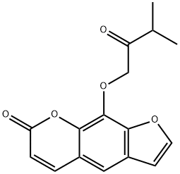 4889-31-0 9-(3-Methyl-2-oxobutoxy)-7H-furo[3,2-g][1]benzopyran-7-one