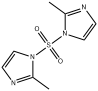 1,1'-スルホニルビス(2-メチル-1H-イミダゾール) 化学構造式