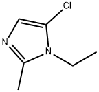 5-氯-1-乙基-2-甲基咪唑, 4897-22-7, 结构式