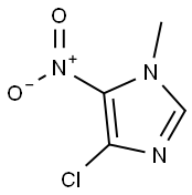 4-CHLORO-1-METHYL-5-NITRO-1H-IMIDAZOLE Structure